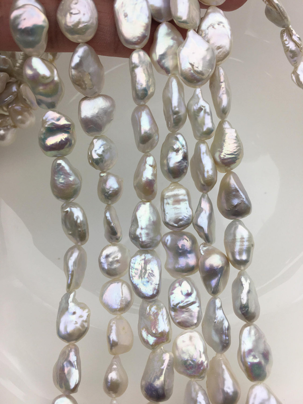 AA+ 11-13mm white keshi Freshwater Loose Pearl,ZS-200-69