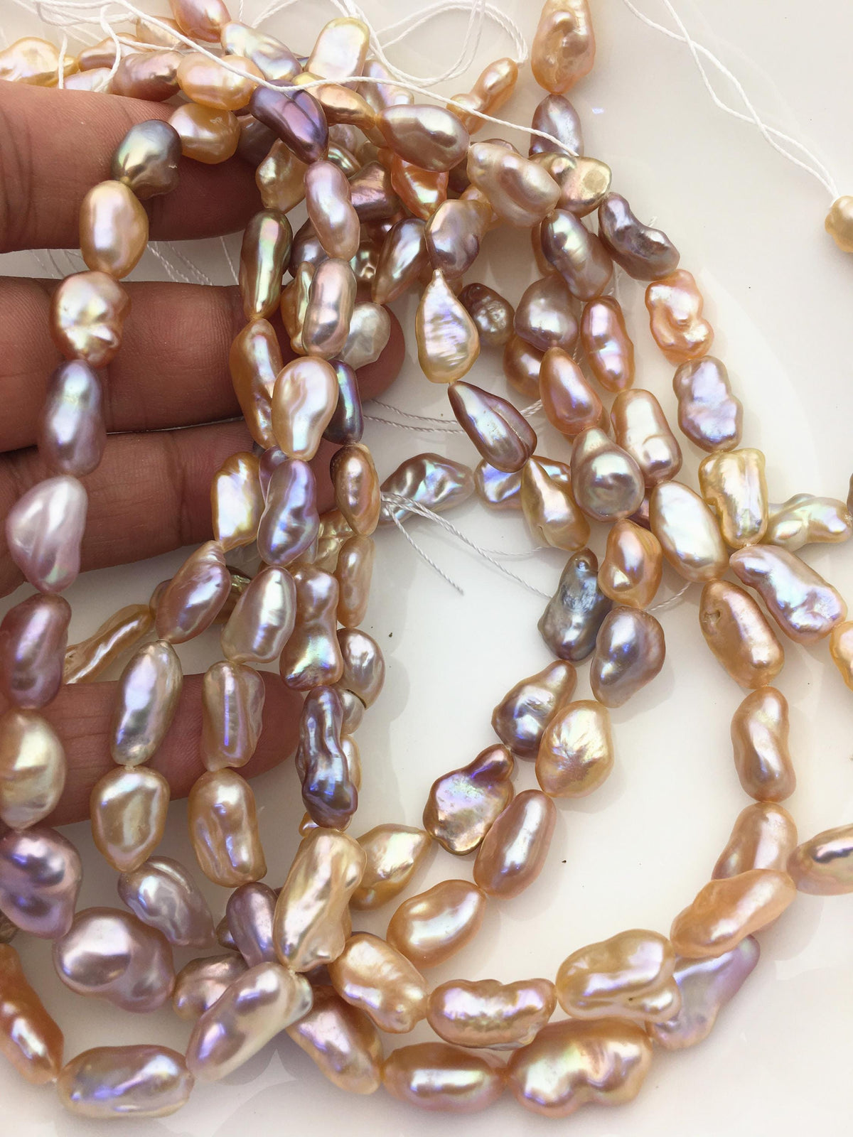 AAA 8-10mm natural pink purple long keshi Freshwater Pearl,DIY Loose Freshwater Pearl,ZS-200-121-15