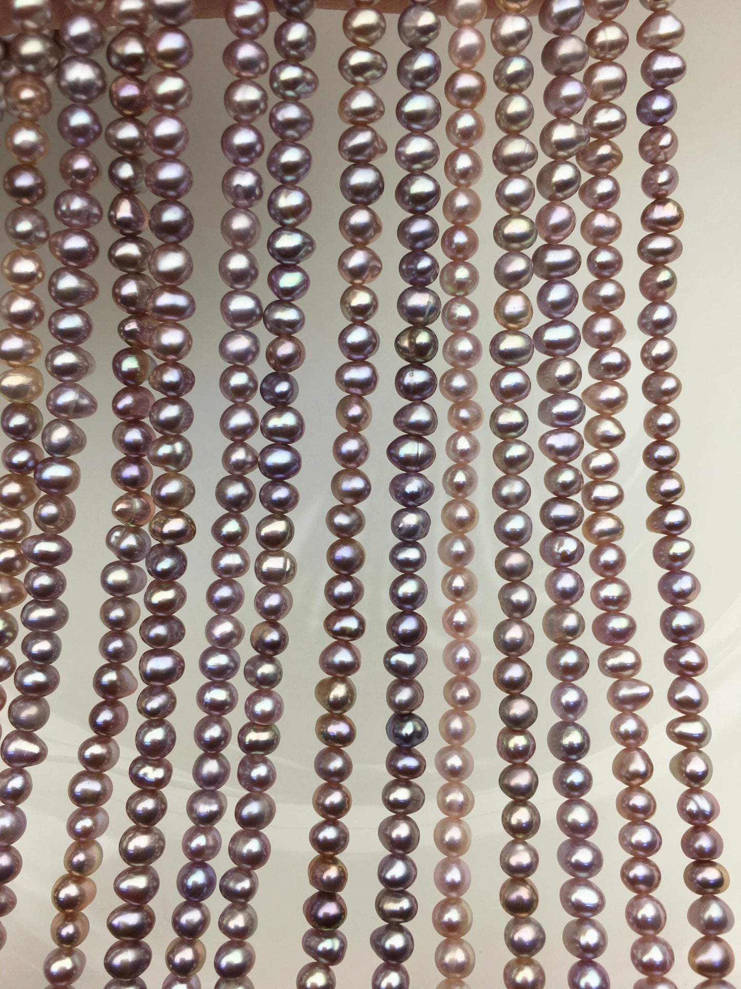 AA+ 4-5mm purple potato pearls,4mm tiny pearl,for pearl necklace,for pearl earrings,Wedding Bride,CR4-T3
