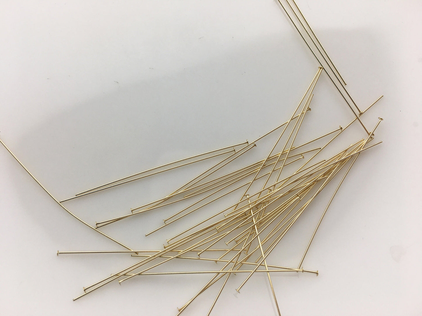 10pcs Made in US 1/20 14K Gold Filled T pins 0.41x38.1mm, AGF-OTH-3