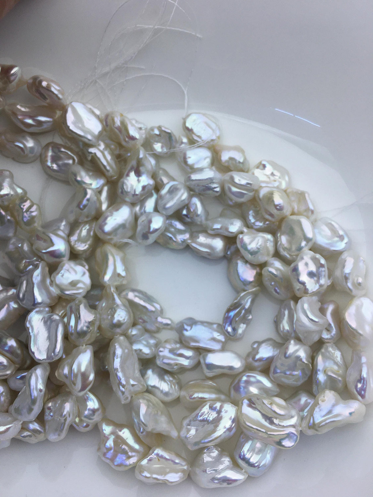 AA+ 11-14mm white thick long keshi Freshwater Pearl,DIY Loose Freshwater Pearl,wholesale price,china wholesale pearl,ZS-200-93