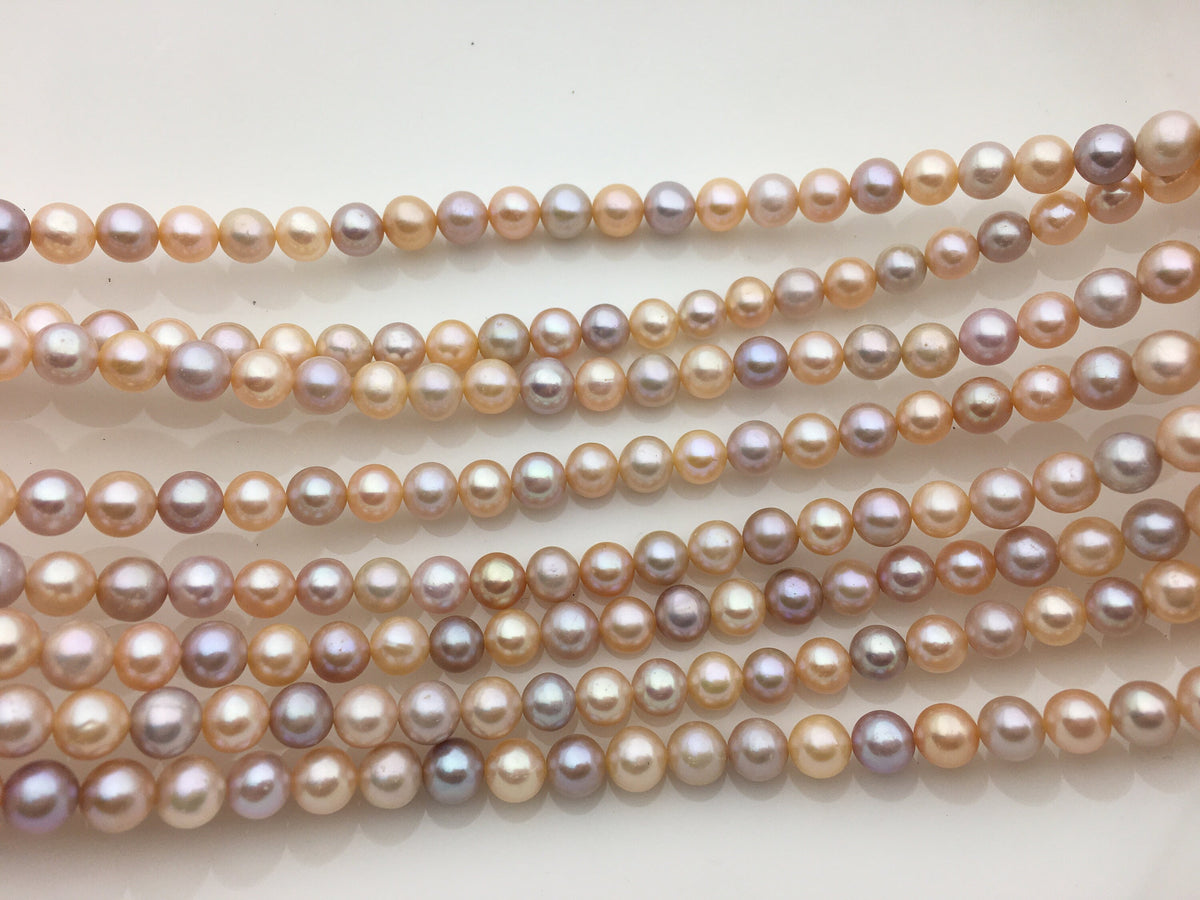 AA+ 6.5-7.2mm misc color round freshwater pearls,loose pearl beads material,round pearl wholesale china,RP7-T5