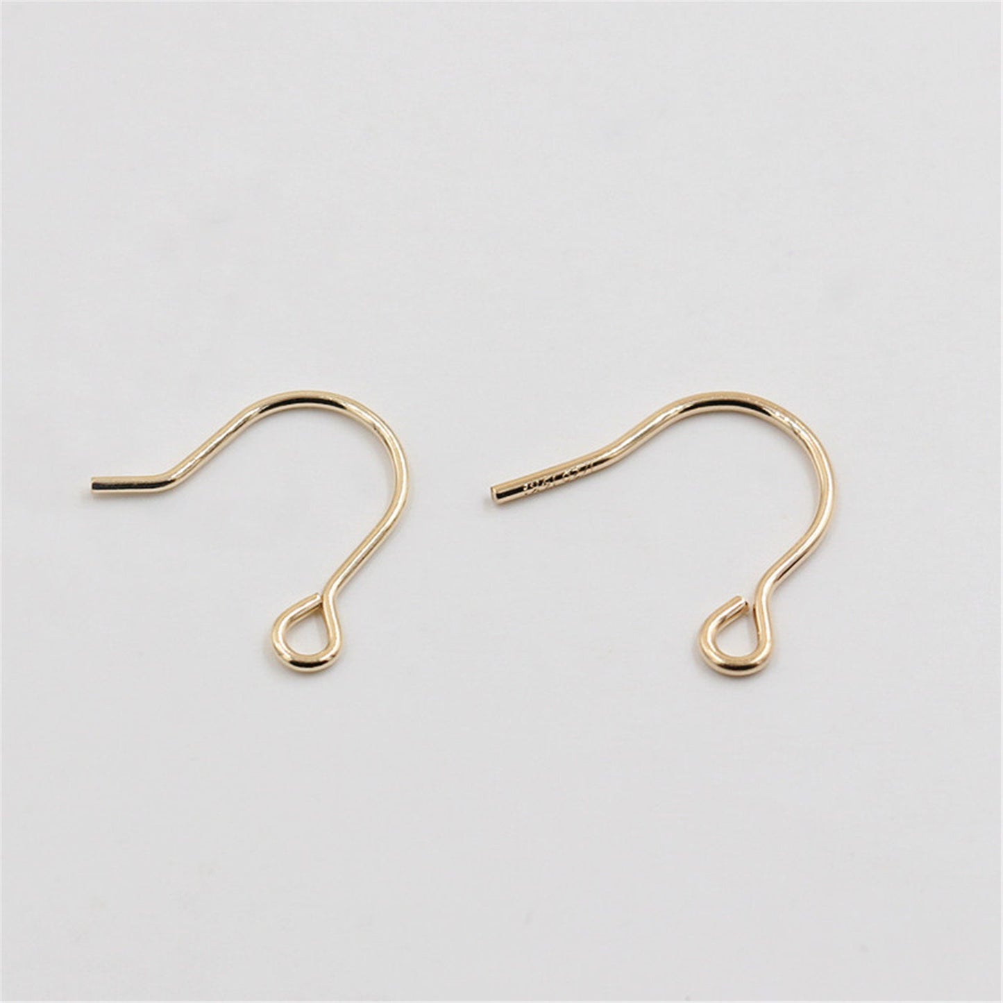 3 pairs 9x12mm 14k goldfilled Simple Dangle Earrings, 0.7mm diameter, DIY earrings jewelry,AGF-ER-003