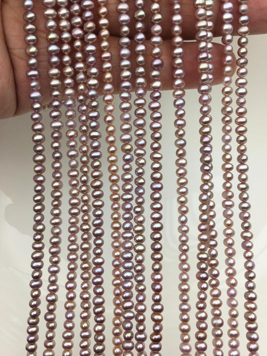 AAA 3-3.5mm purple potato freshwater pearls,seed lavender pearl,diy pearl,CR3-3A-3