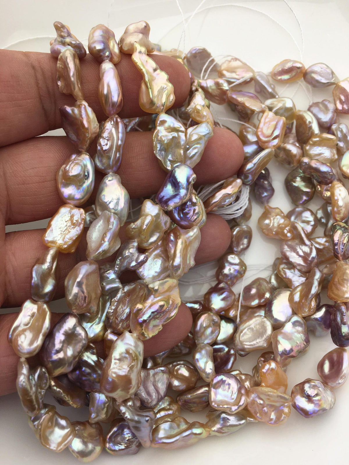 AAA 9-11mm natural pink purple thick keshi Freshwater Pearl,DIY Loose Freshwater Pearl,ZS-200-121-30