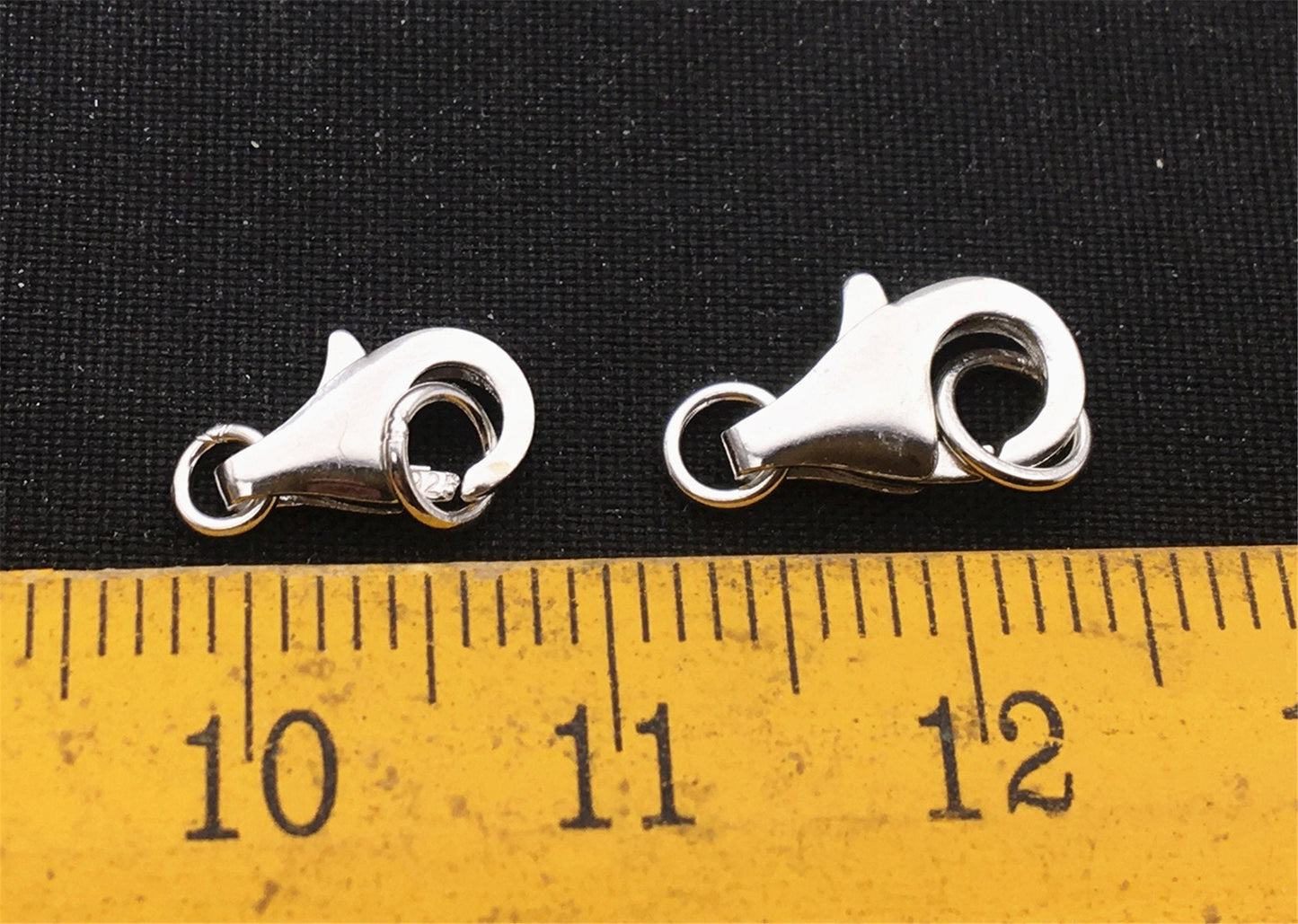 5pcs Sterling Silver Lobster Clasps, 925 Silver Lobster Clasps, Lobster Claw Clasps, Sterling Lobster Clasp ,WHOLESALE,ASL-CL-018
