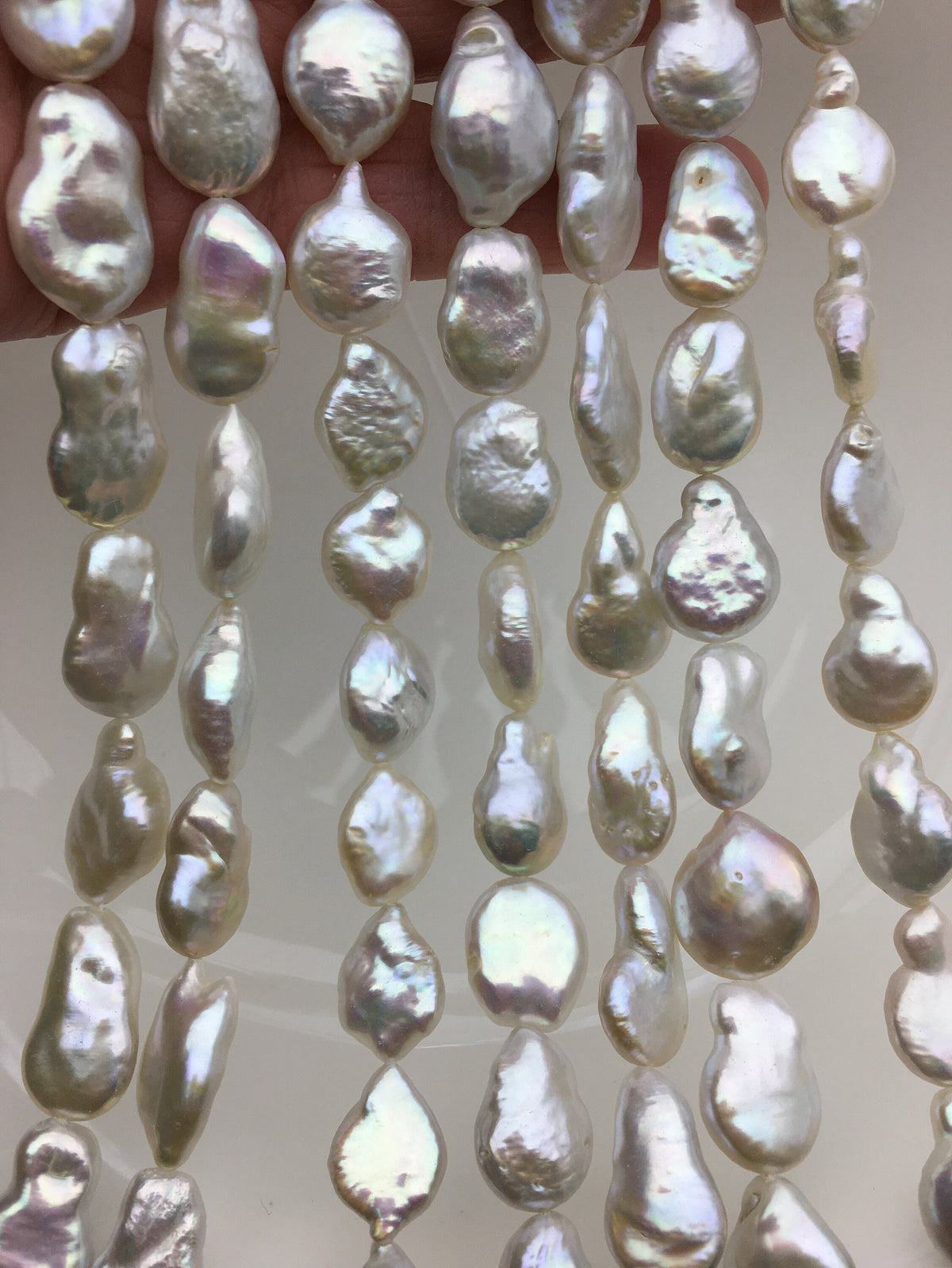 AAA 11-13mm White Long tail Drop Coin freshwater pearls,diy bead,flat round pearl bead,COIN12-3A-3-15