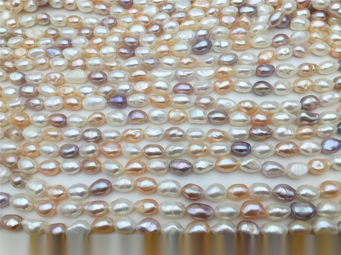 AA+ 10-11x11-14mm VERY LONG Misc color nugget freshwater pearls,full strand,bride pearl,mothers day gift,LM10-2A-9