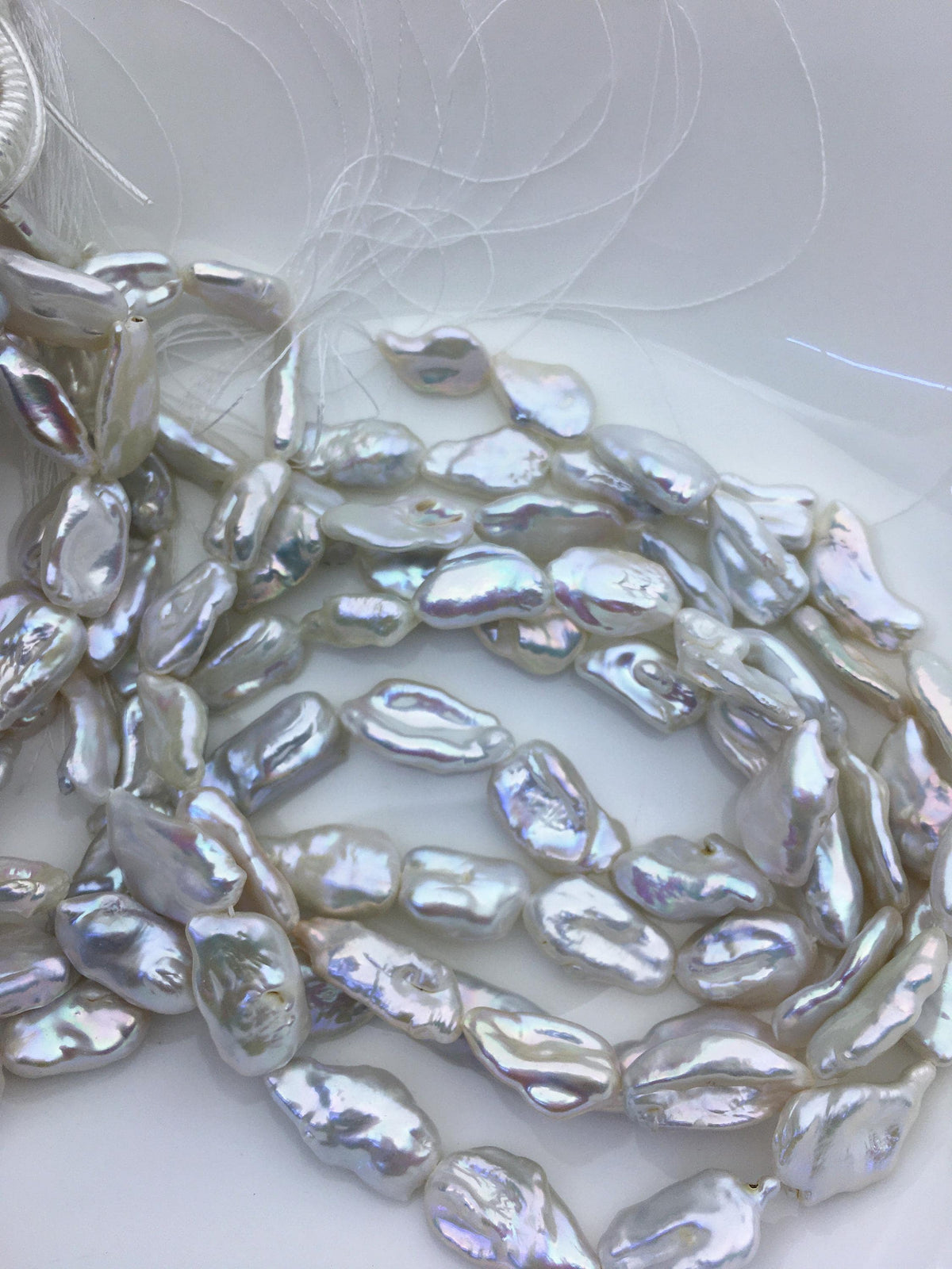 AA+ 11-13mm AA+ white keshi Freshwater Pearl,ZS-200-98