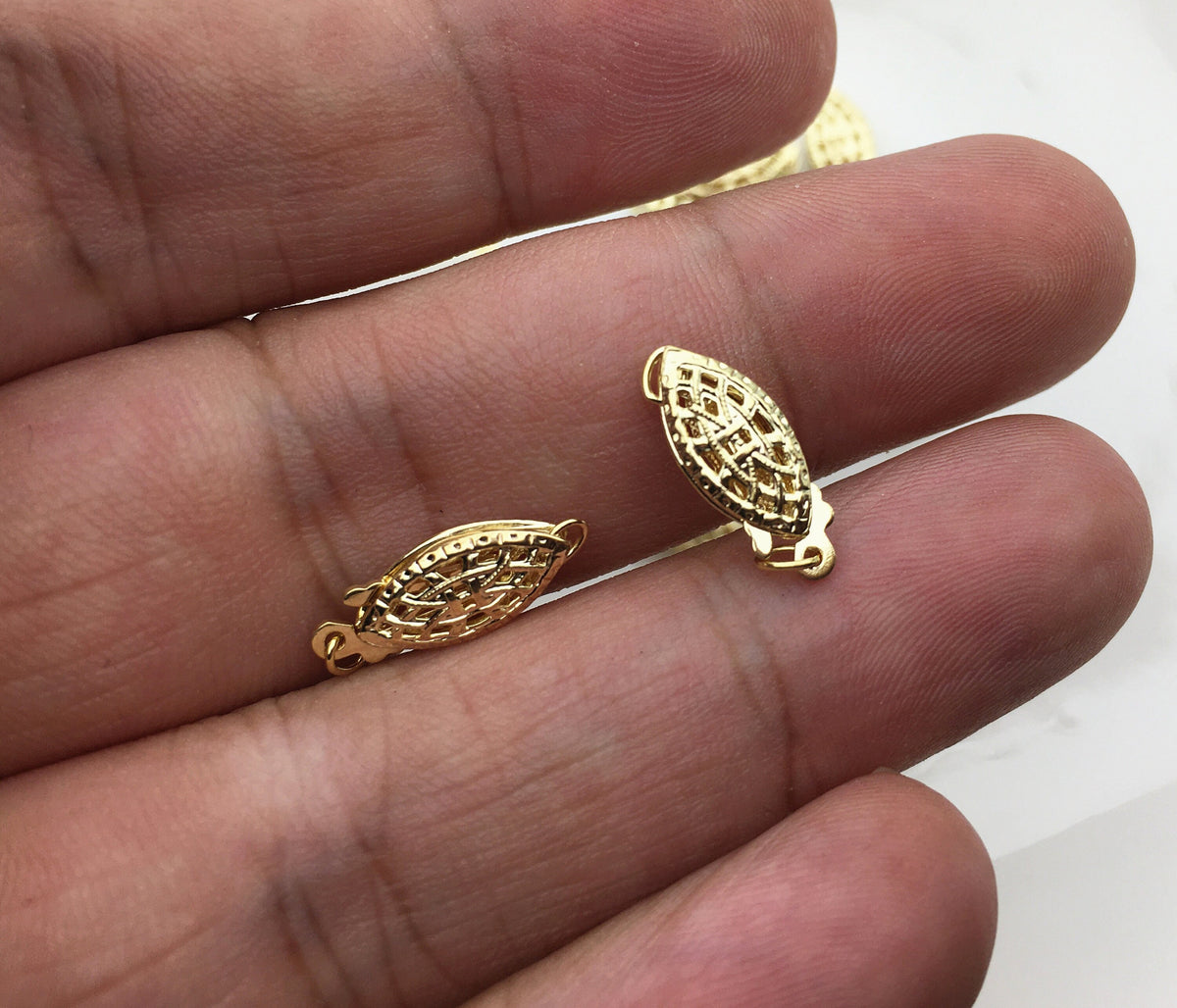 1pc 13x5.5mm 14k gold filled Vintage Clasp,AGF-CL-005