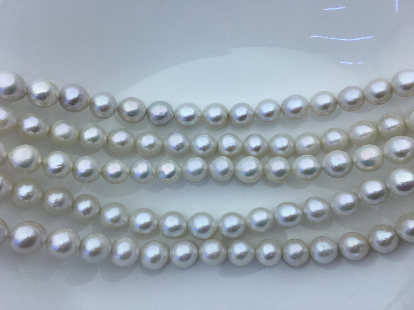 AA+ 11-13mm white oval near round freshwater pearls,loose pearl beads,round pearl string,pearl necklace DIY jewelry material,RP12-2A-6