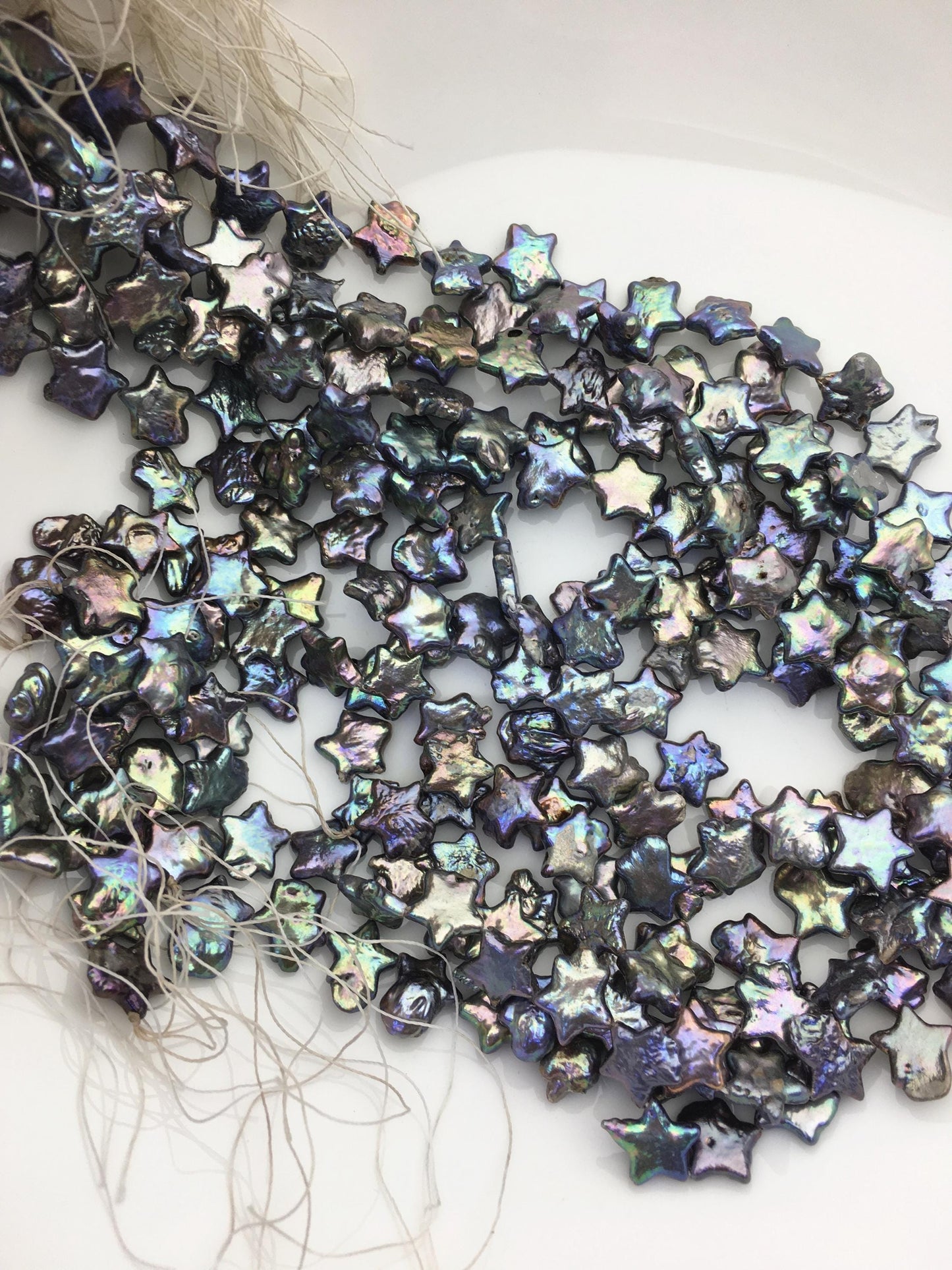 A 10-11mm black Five-pointed star Pearl,Freshwater pearl Star, for your design,Cultured Pearls,ZS-103-23