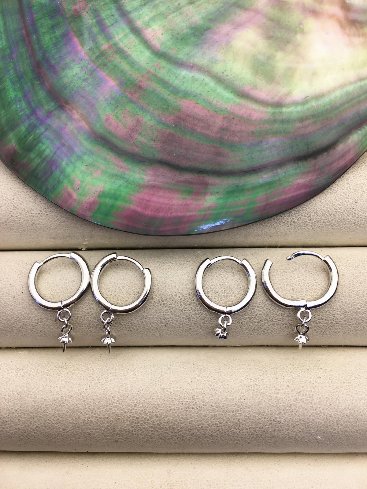 Heavy high quality S925 Sterling Sliver clip earrings,925 solid silver earwires , for dangle earrings,DIY,wholesale,ASL-ER-001