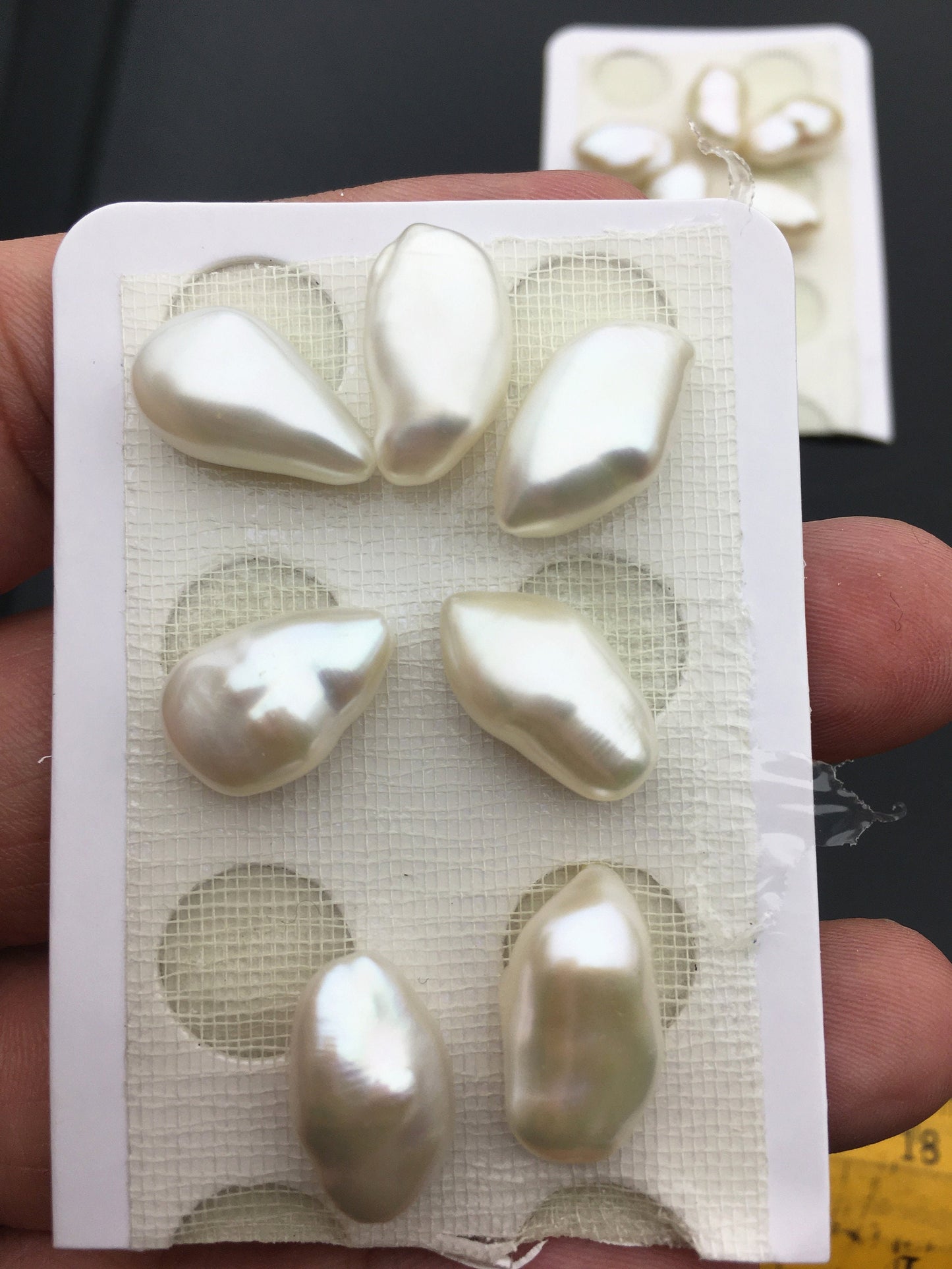 AAA 9-10mm White flower and earrings set keshi Freshwater Pearl,Fresh Water Pearl,Wedding Necklace,Mothers Day,ZS-127-62-4