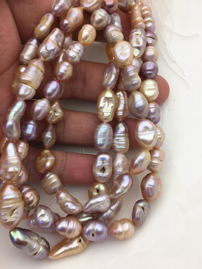 4 strands AA 8-10mm pink purple keshi Freshwater Pearl,DIY Loose Freshwater Pearl,ZS-200-121-6