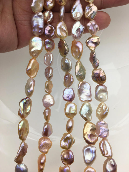 AAA 8-10mm natural pink purple keshi Freshwater Pearl,DIY Loose Freshwater Pearl,ZS-200-121-13