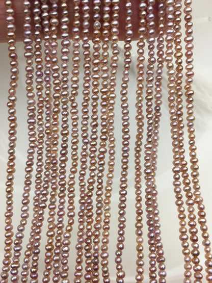 AAA 2-2.5mm purple seed potato freshwater pearls,seed pearl,small size pearls bead wholesale,Wedding,Love,Happiness,birthday,CR2-3A-3
