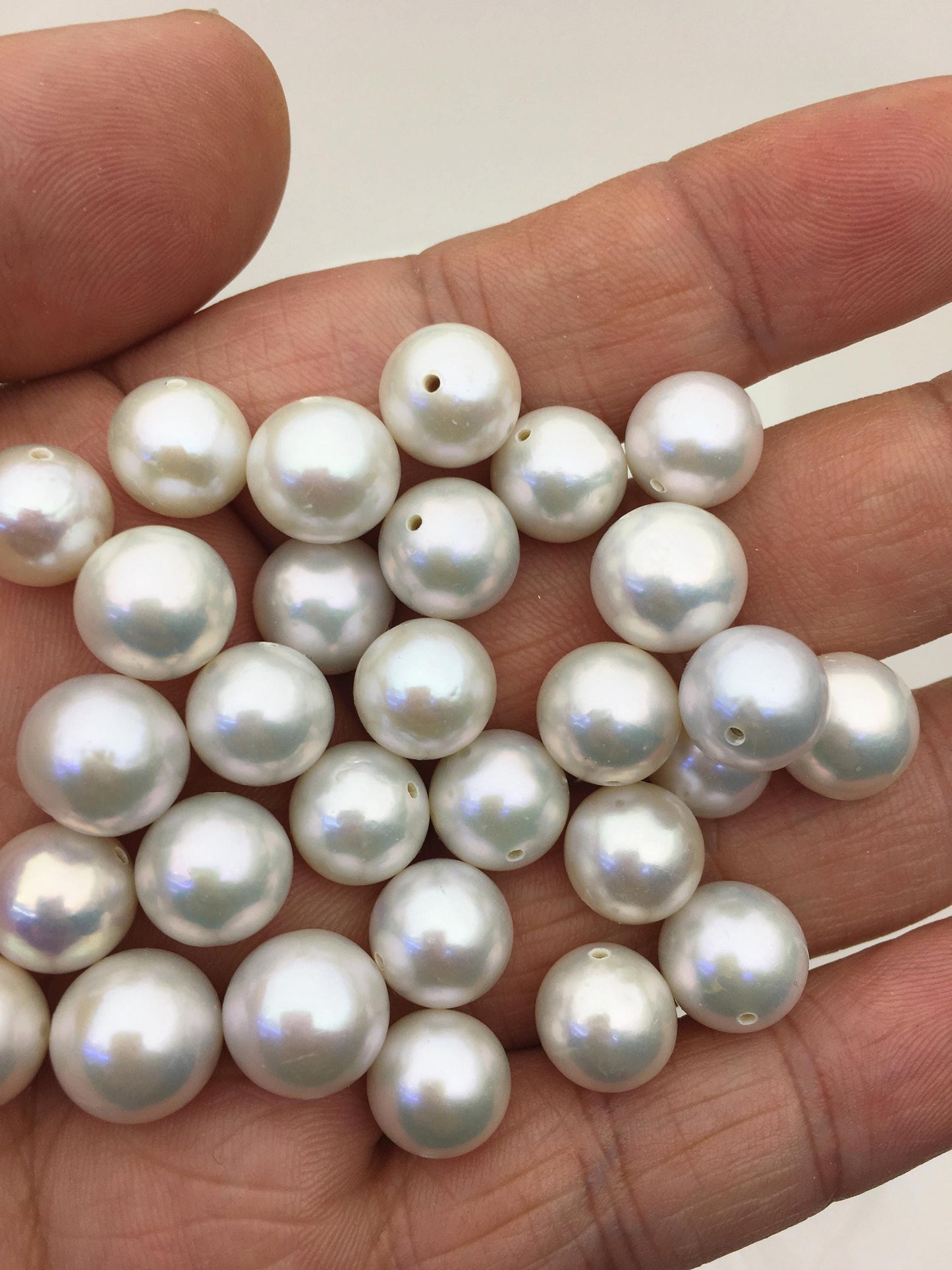 AAA 10-12mm round pearl necklace,handmade,pearl necklace,Faith Jewelry,Pearl Jewelry,pearl necklace,bridal set,bridal jewelry,NC1-006