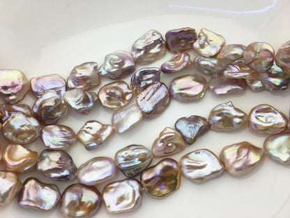 AAA 16-19mm purple keshi Freshwater Pearl,DIY Loose Freshwater Pearl,wholesale price,china wholesale pearl,ZS-200-121-8