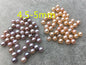 5pcs AAA 4.5-5mm pink/purple seed pearl bead,small freshwater round loose pearl wholesale,tiny pearl supply,half hole,no hole,RP4-3A-3