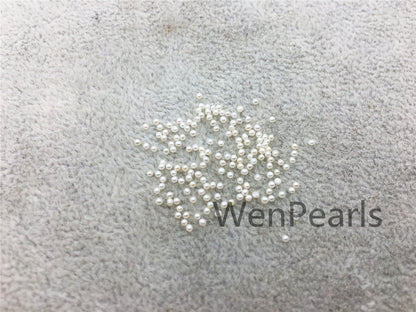 AAA 1.2-1.3mm white near round freshwater seed pearls,no hole,Cultured pearl,diy pearl beads,Happiness,birthday,RP1-3A-7