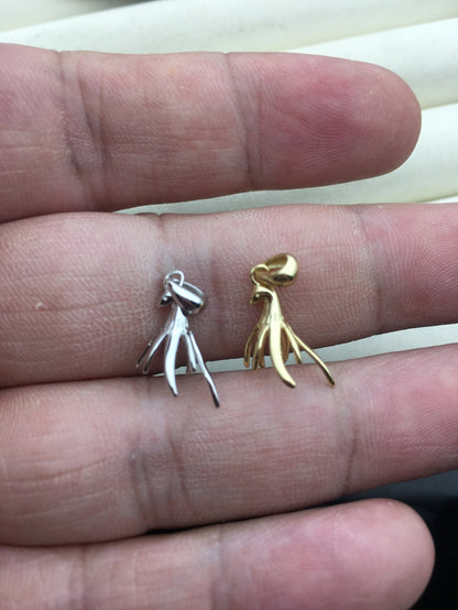 1pc S925 sterling silver/gold pendant hook, for pendant,for DIY,wholesale,ASL-P-018