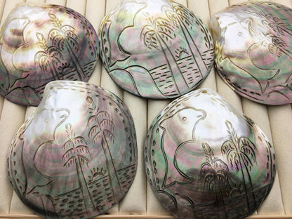 AAA 10cm Carved Tahitian blacklip mother of pearl shell natural cut,One pc,tahitian Oyster,ASH-006-5