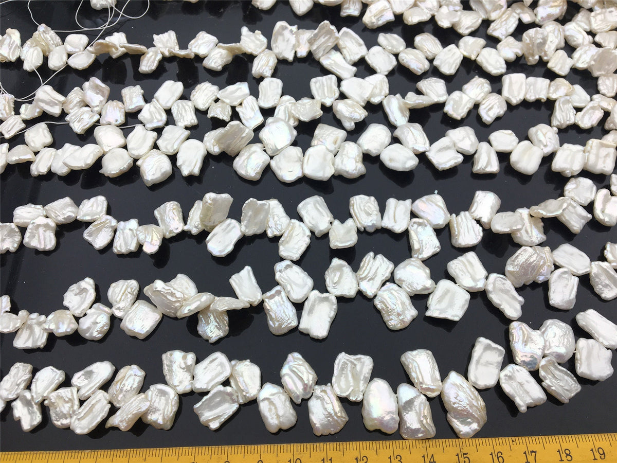AA+ 8-10x13-17mm White Keshi freshwater Pearls,Very high luster,good quality,wholesale price,baroque pearl,keshi pearl strands,ZS-129-35