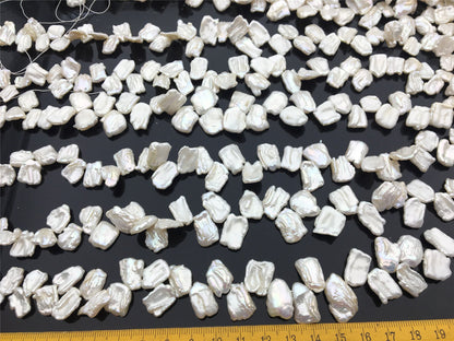 AA+ 8-10x13-17mm White Keshi freshwater Pearls,Very high luster,good quality,wholesale price,baroque pearl,keshi pearl strands,ZS-129-35