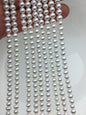 AAA 4.5-5mm white potato pearls,4mm tiny pearl,for pearl necklace,for pearl earrings,Wedding Bride,CR4-3A-2