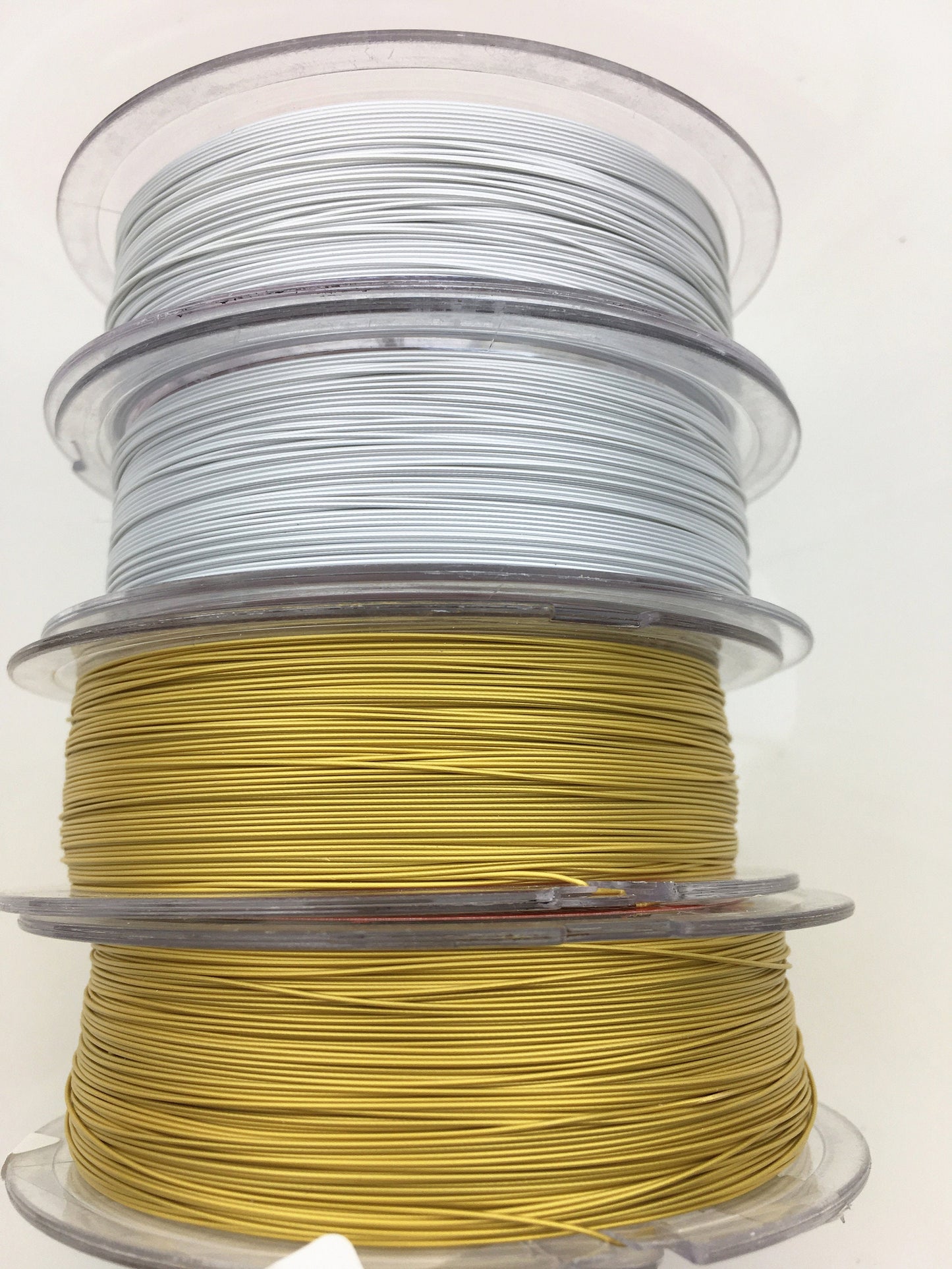 100meters High Quality 0.4mm Silver/Gold Nylon Coated Stainless Steel Wire made in japan,100 meters,AAL-003-23