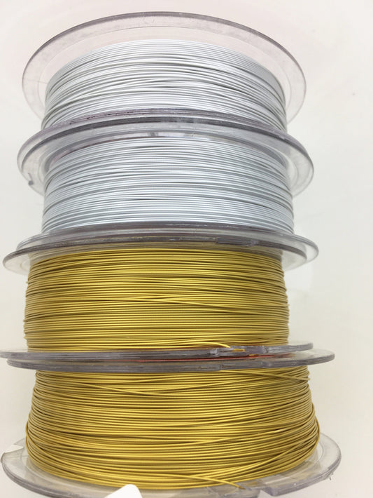 100meters High Quality 0.4mm Silver/Gold Nylon Coated Stainless Steel Wire made in japan,100 meters,AAL-003-23