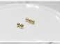 18k Real Yellow/White/Rose Gold Gold Handmade Bali Style Round Beads, 2mm,3mm,4mm 18k Gold Beads. 18k Spacer Beads,ASG-PJ-001