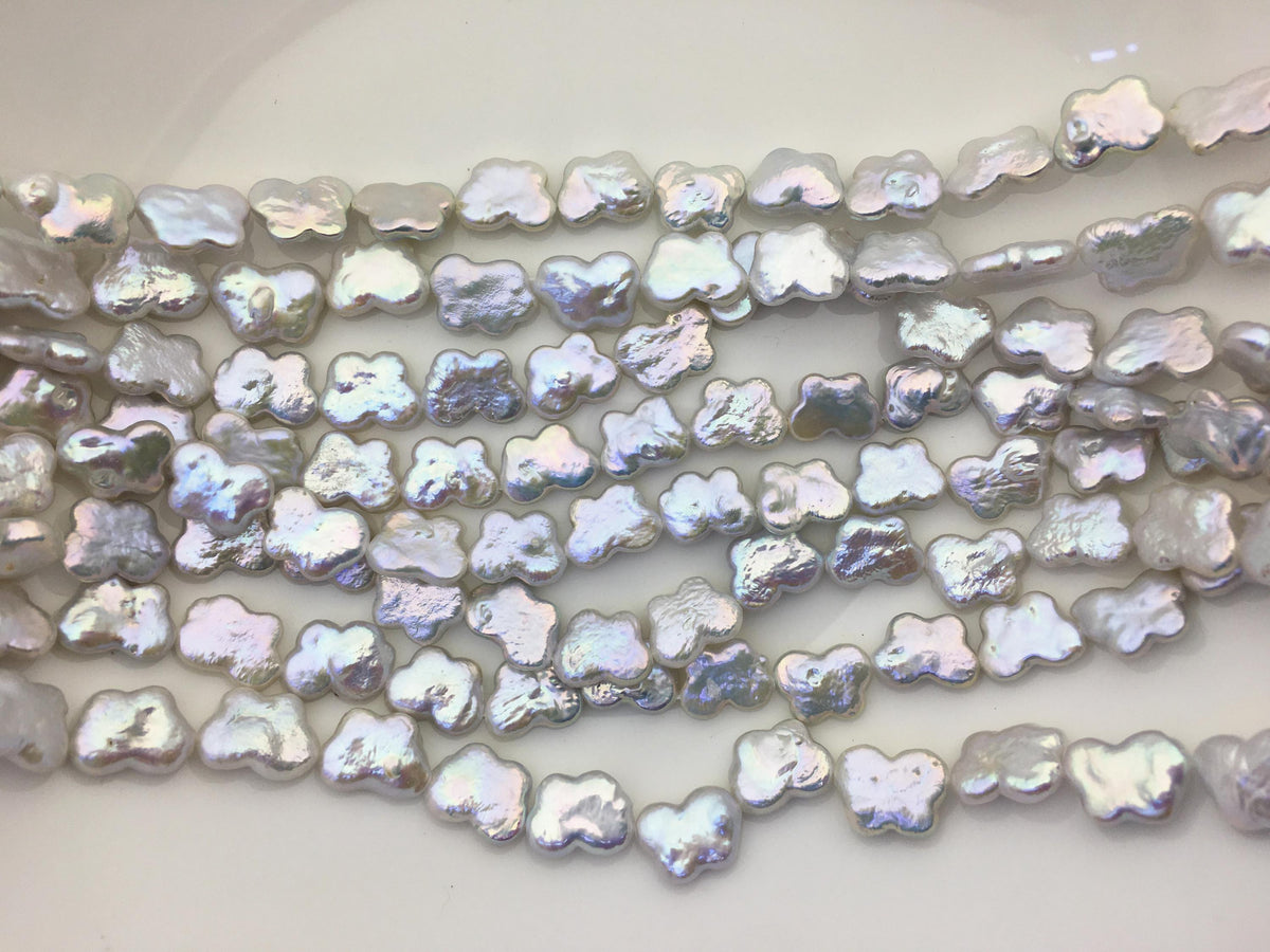 AAA 9-11mm White Butterfly Pearl,Freshwater pearl Butterfly, for your design,Cultured Pearls Maggie Designs,ZS-119-16
