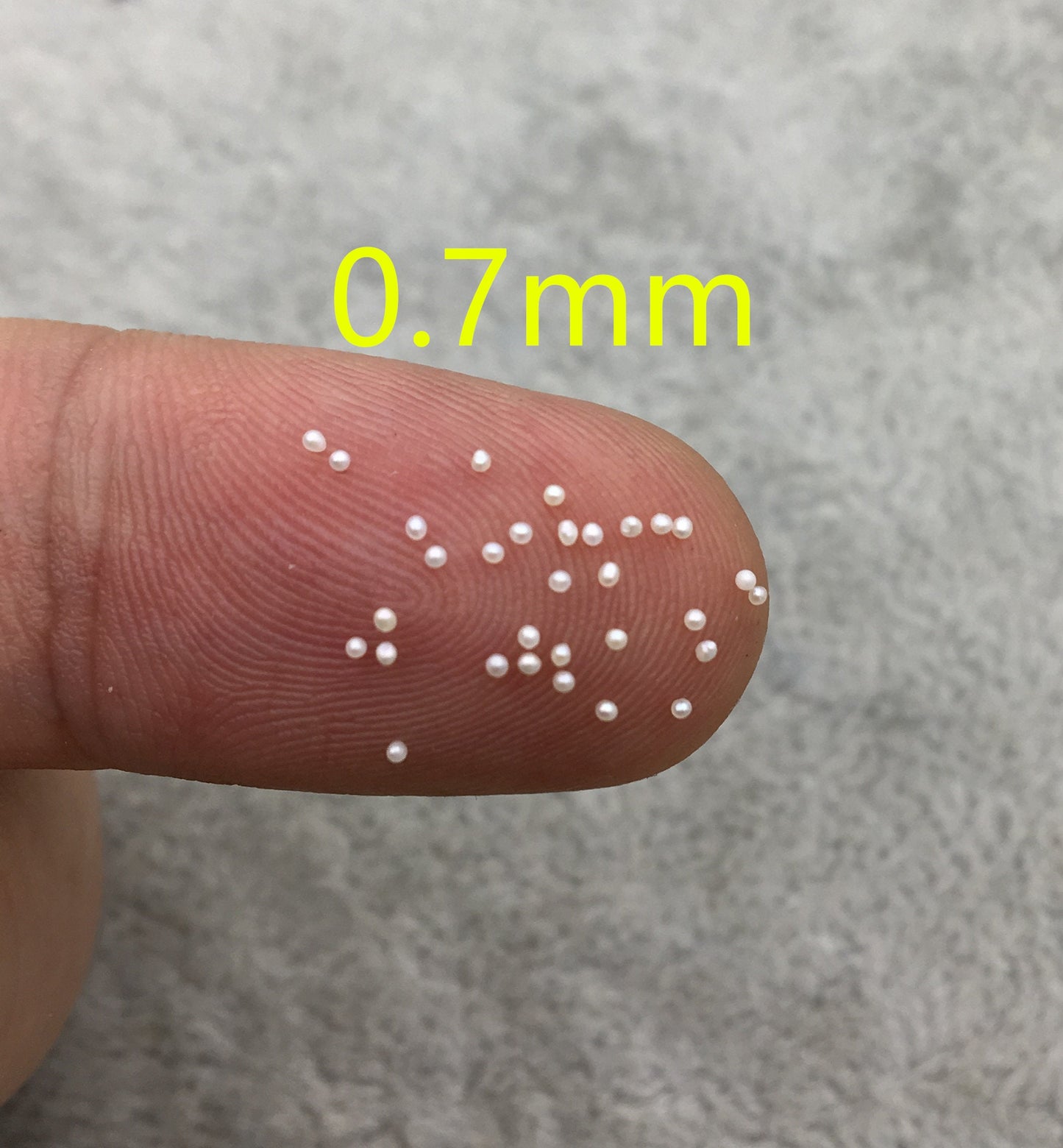AAA 0.7mm white near round freshwater seed pearls,no hole,Cultured pearl,diy pearl beads,Happiness,birthday,RP1-3A-11