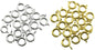 5pcs 7mmx11.5mm Sterling Silver Clasp Spring Ring clasp Closed Loop clasp,White yellow Rose Gold clasp,ASL-CL-001