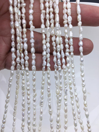 Rare!AA 3-4x4-6mm white keshi Freshwater Pearl,diy Loose Freshwater Pearl,wholesale price,china wholesale pearl,ZS-200-24