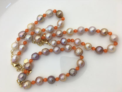 1pc 7'' AA+ 7-9mm mix pearl Bracelet,B8-T6-4