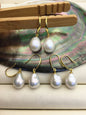 1 pair AAA 10-11mm white drop edison pearl dangle earrings,S925 Sterling Sliver earrings,wedding pearl earrings,SE3-T9-35