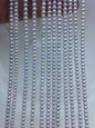 AAA 3.5-4mm tiny white button round freshwater pearls,nucleus pearl,Rondelle pearl Beads,SM3-T1
