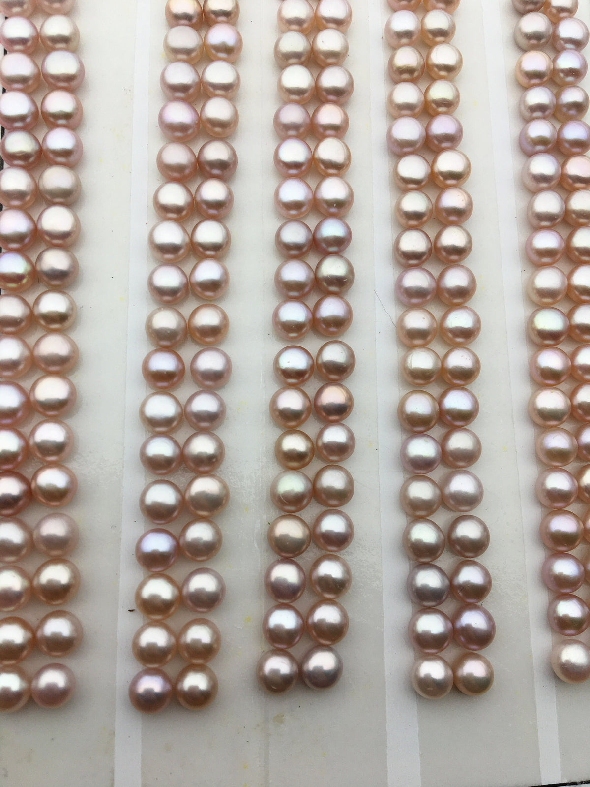 10 pairs AAA 4-4.5mm Seed purple button round pearls pairs,loose pearl beads,pearl earring,pearl stud,pearl earring stud supply,BTN4-4A-3