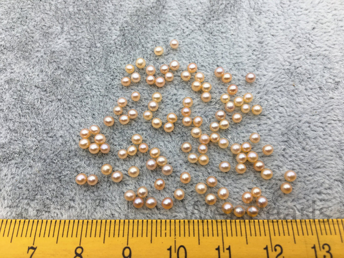 AAA 2.3-2.5mm pink round seed freshwater pearls,half hole,tiny pearl supply,good quality,no hole,through hole,RP2-3A-11