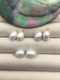 AAA 8.5-9x11.5-12.5mm white long rice pearl dangle earrings,S925 Sterling Sliver pearl earrings,pearl for women,SE3-T6