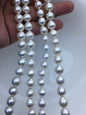 AA+ 9-11mm white short teardrop freshwater pearls,Christmas,Valentine's Day gift,for pearl necklace,Love,Happiness,LR10-T6