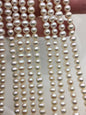 AAA 5-5.5mm white potato freshwater pearls,5mm white seed pearl,Wedding Bracelet Beach Wedding Bride Mother of,CR5-3A-3