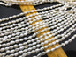20% OFF 5 strands AA 3.5-4mm white nugget freshwater pearls,irregular nugget freshwater pearl strand,pearl factory china,LM3-2A-3