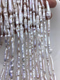 AA 4-7mm White Toothpick freshwater pearls,ZS-80-22