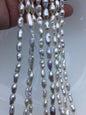 1 strands AAA 4-6mm white keshi Freshwater Pearl,ZS-200-8