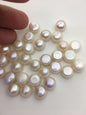 20pcs AA+ 11-12mm White button Round freshwater pearls,BTN11-T2