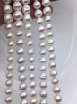 AA+ 9.4-10.3mm white button freshwater pearls,full strand,Rondelle pearl Beads,loose freshwater pearl,SM10-2A-5
